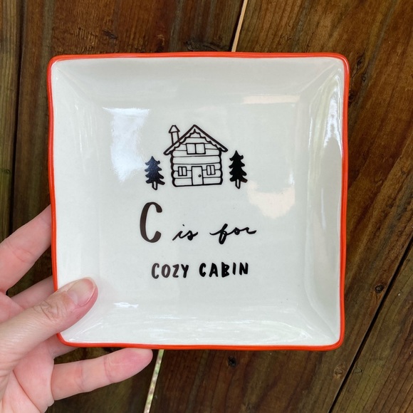 Indigo Other - Indigo dishes. Cozy Cabin. Set of 4. NWT!